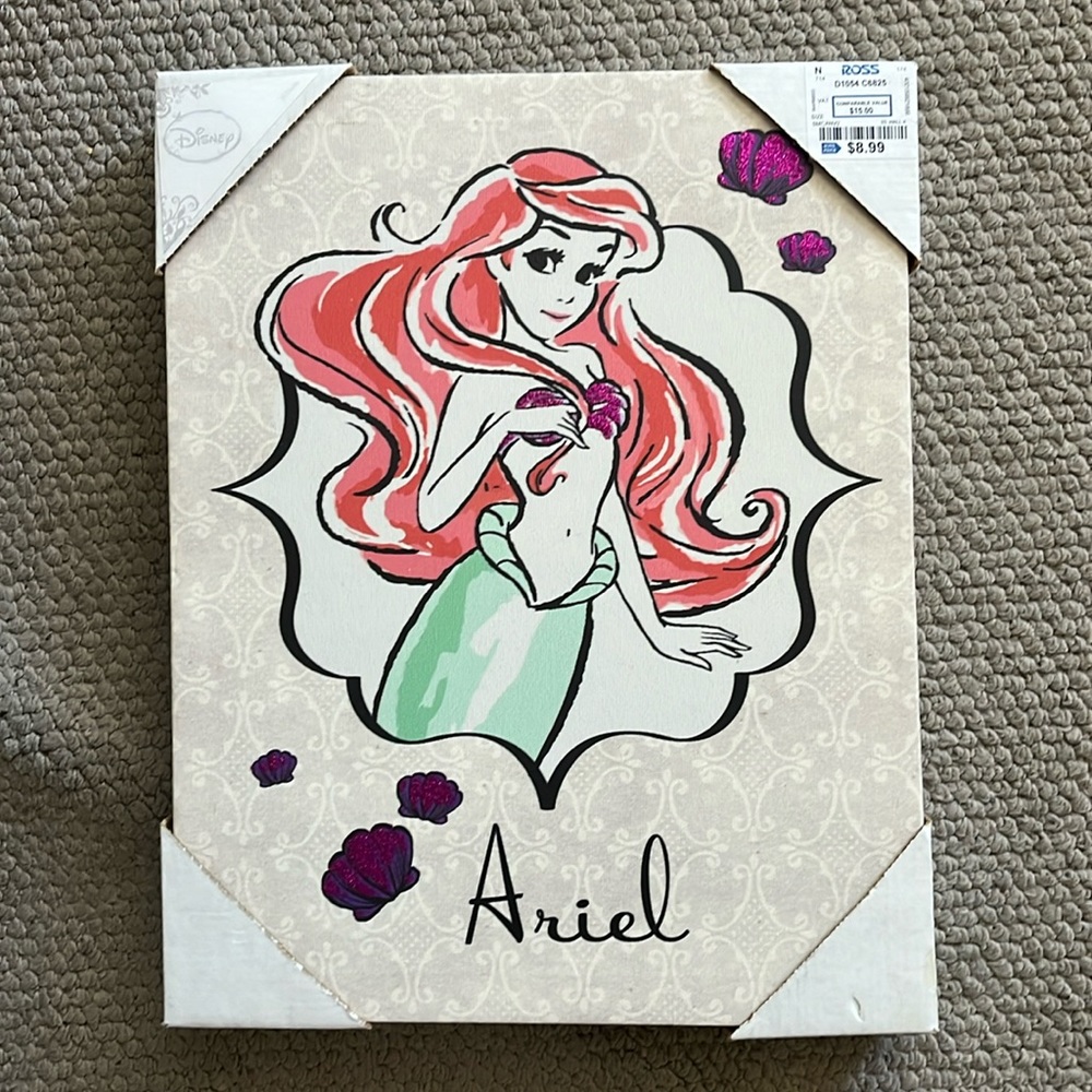Disney Ariel Canvas